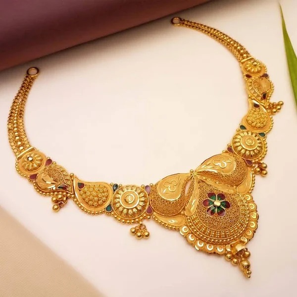 Pride Traditional Gold Necklace